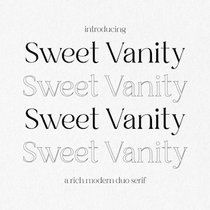 Serif Font, Modern Font, Canva Font, Brand Font, Logo Font, Fonts for Cricut, Digital Font, Cricut Font, Procreate Font, Branding Font