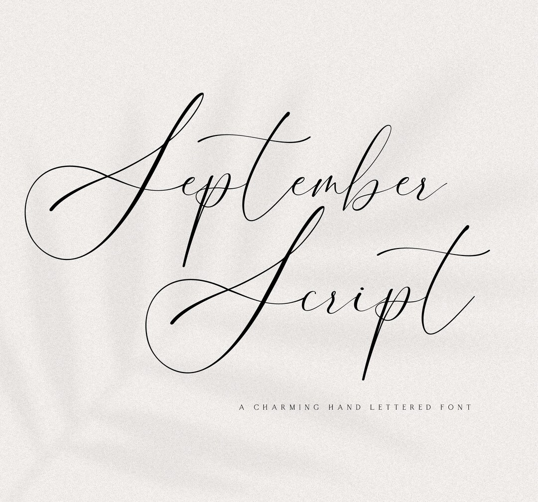 Calligraphy Font, Wedding Font, Script Font, Handwritten Font ...