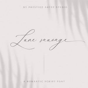 Cursive Font, Calligraphy Font, Cursive Script Font, Wedding Font, Cricut Font, Modern Font, Fonts For Cricut, Digital Font, Script Font