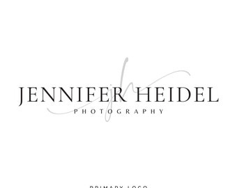 Minimalist Photography Logo: Premade Business Watermark
