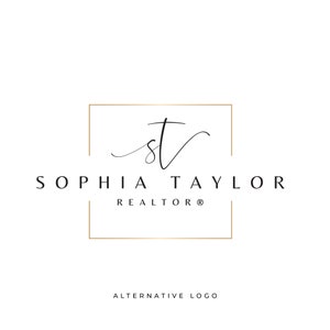 Real Estate Logo, Realty Logo, Realtor Logo, Broker Logo, House Logo, Real Estate Agent, Realtor, Real Estate, Modern Logo, Realtor Logos image 2