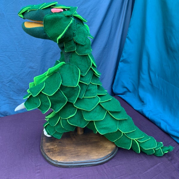 Green Puppet Etsy