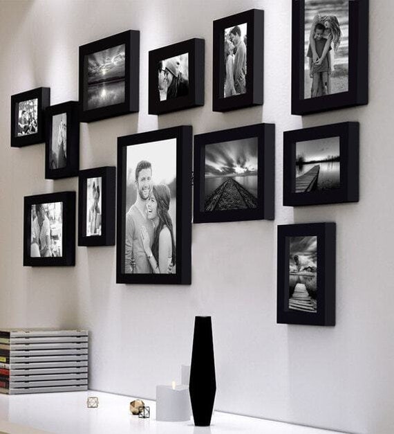 Galería de marcos de pared para cuadros fotográficos Moderno 12 -   México