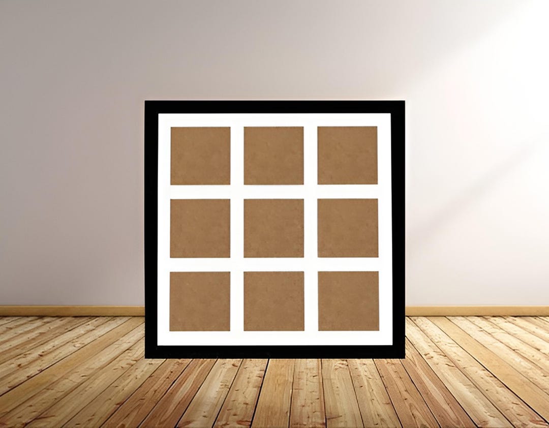 5x5 Inch Square Photo Multi Aperture Picture Frame - Etsy