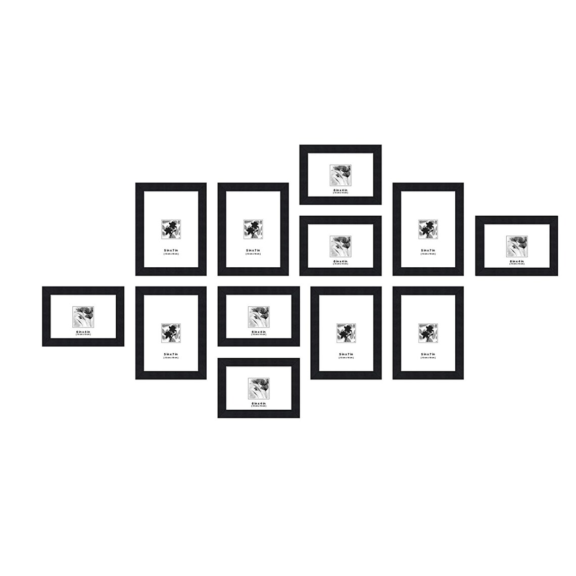 Photo Picture Wall Frame Set Gallery Modern 12 Etsy