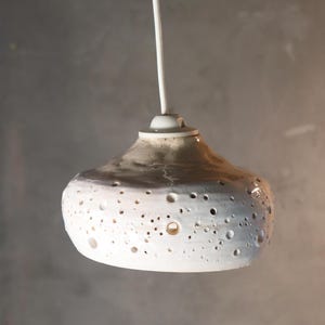 Handcrafted Ceramic Planetarium Lamp – Unique cosmic-themed lighting, perfect for interiors full of magic and inspiration