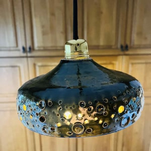 Handcrafted Ceramic Planetarium Lamp – Unique cosmic-themed lighting, perfect for interiors full of magic and inspiration