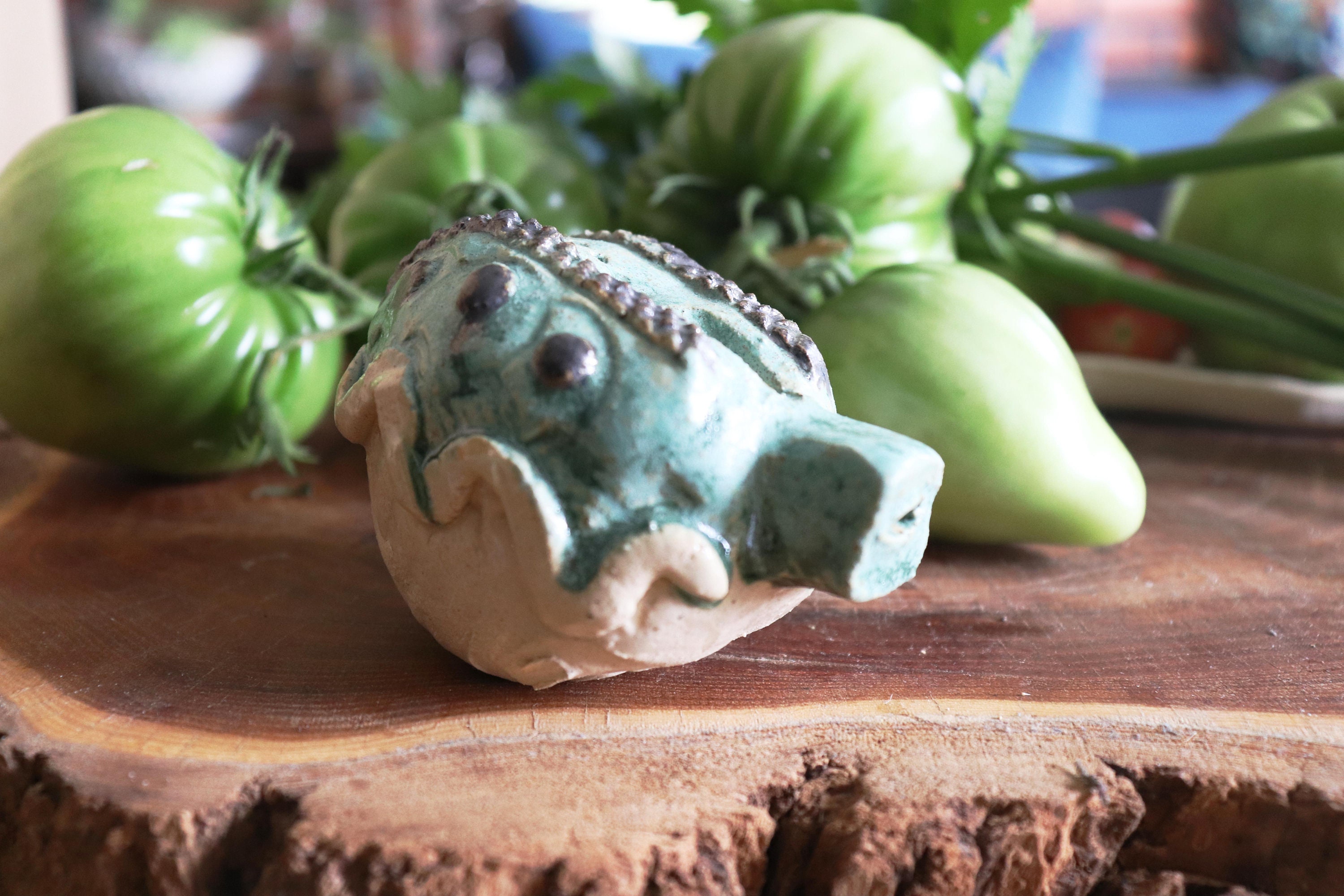 Unique Clay Instrument - Ceramic Flute with a Magical Sound, Ocarina, Bird, Traditional, Handcrafted Little Flute