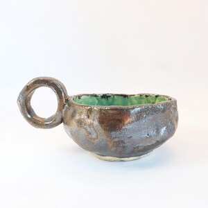 Rock Cup – Handgemachte Tasse inspiriert von der Natur, Keramiktasse, bemalte Tasse, handgefertigt, für Tee, für Kaffee, als Geschenk, für Mutter, künstlerisch