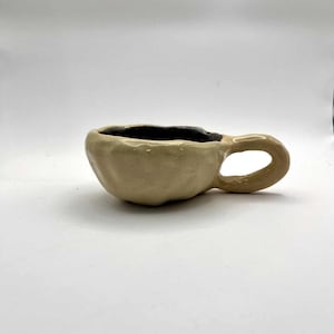Rock Cup – Handgemachte Tasse inspiriert von der Natur, Keramiktasse, bemalte Tasse, handgefertigt, für Tee, für Kaffee, als Geschenk, für Mutter, künstlerisch