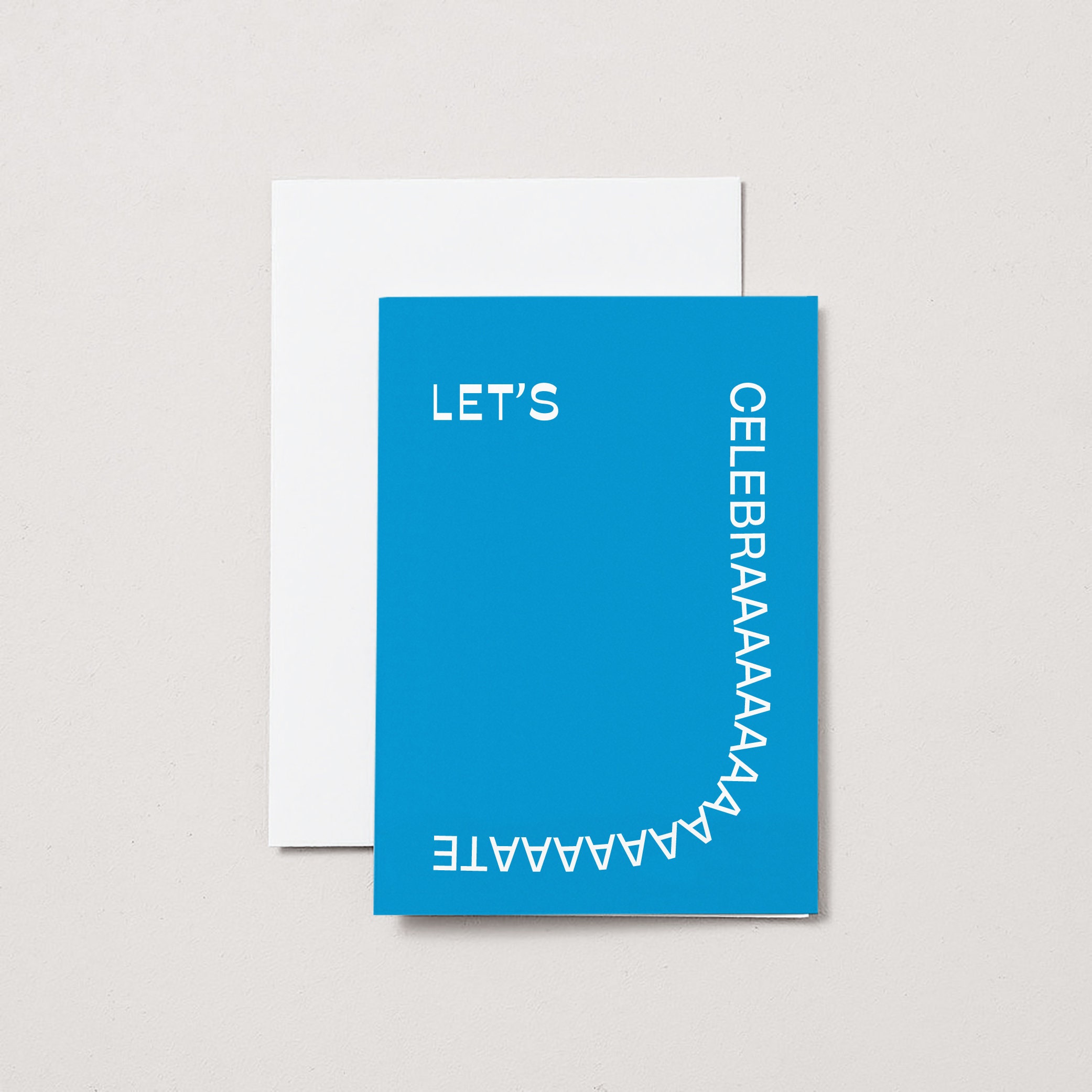 Let's Celebrate A6 Greetings Card Etsy