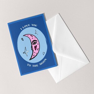 Je t'aime à la lune | Anniversaire d'amour