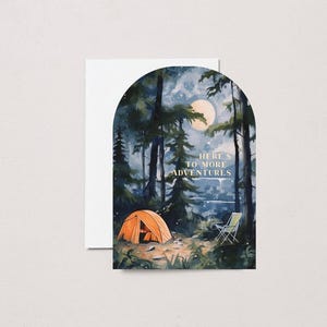 Adventure Birthday Card | Camping Anniversary Appreciation