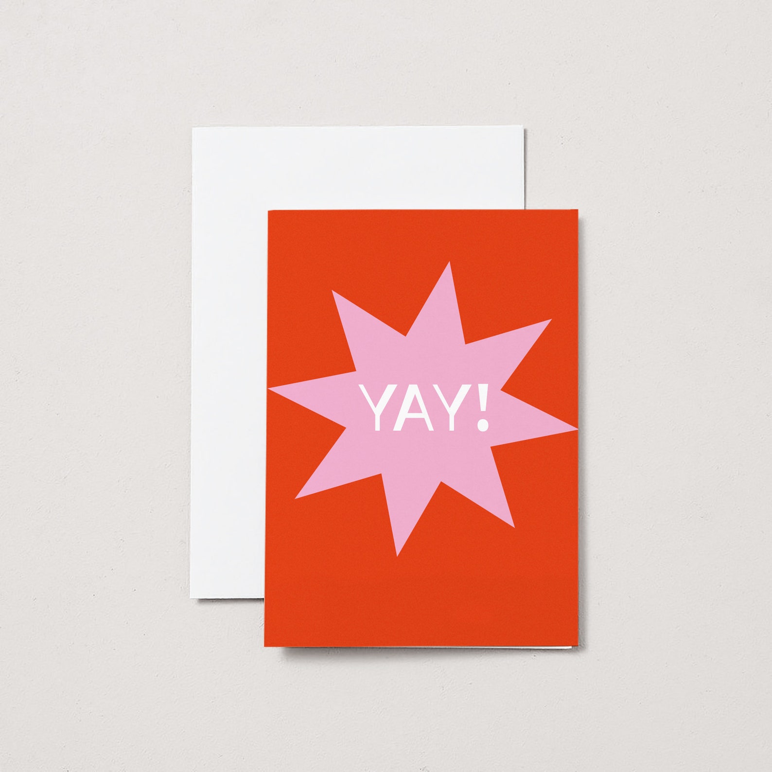 YAY Congratulations Card A6 Greetings Card Etsy