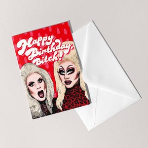 Trixie Verjaardagskaart Mattel en Katya Zamo | RuPaul's Drag Race
