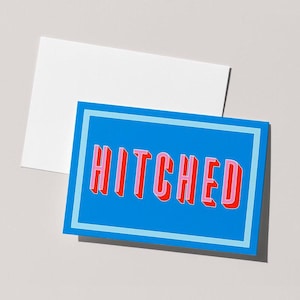 Carte de mariage avec attaches | Mariage