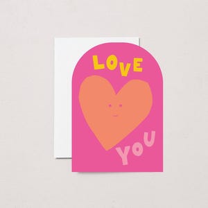 Liebe dich Karte | Valentinstag Valentinstag