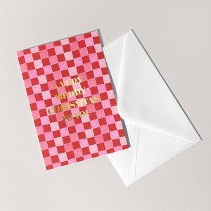 Una tarjeta navideña muy feliz/Navidad de temporada