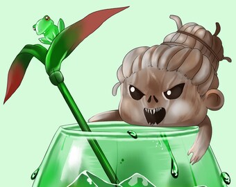El té de limón podrido de la bruja