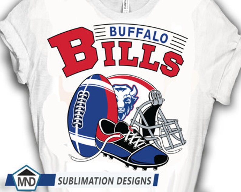 Buffalo Bills Football Sublimation PNG Files for | Etsy