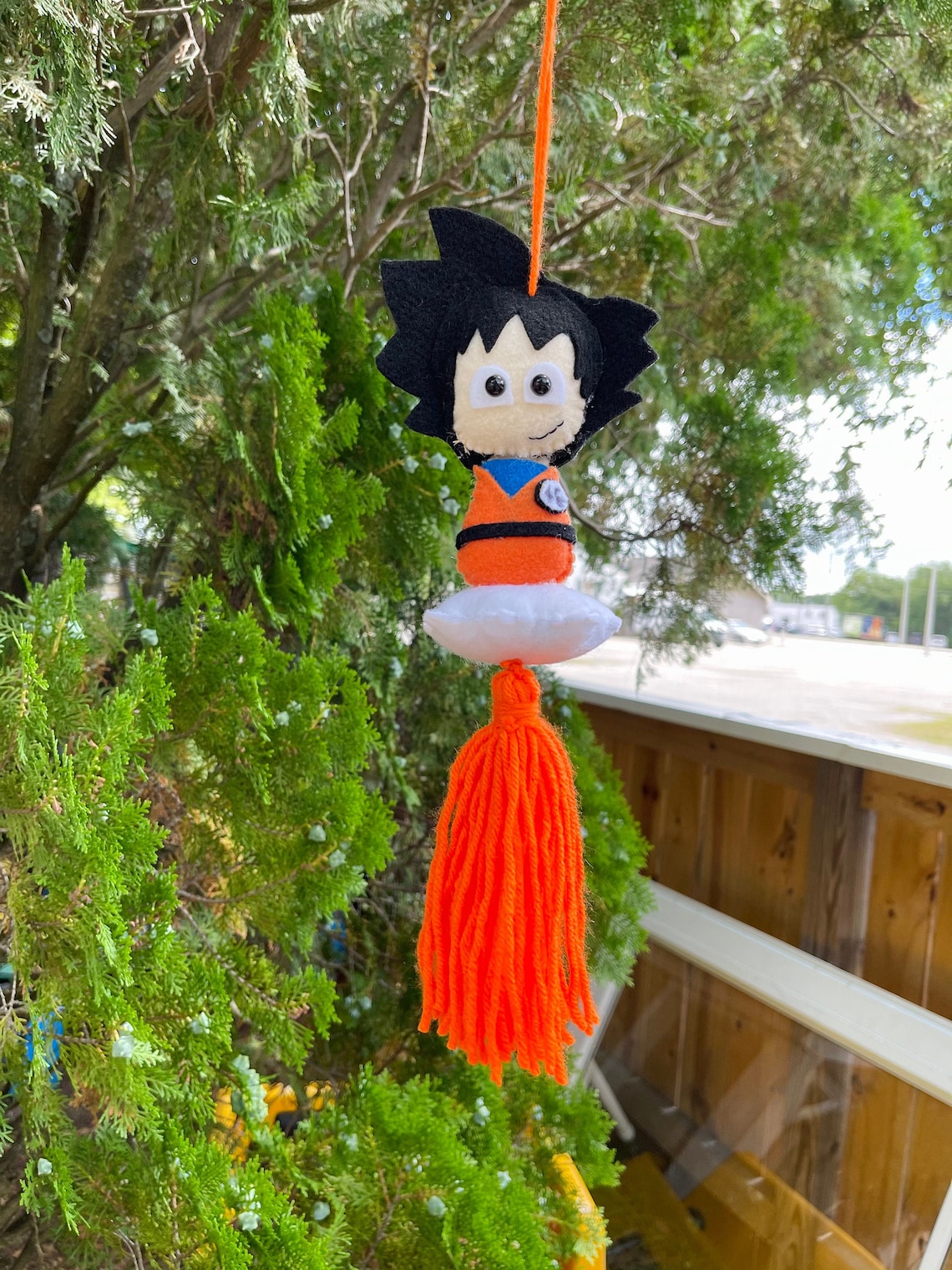 Felt goku ornament goku fieltro dragón ball z Etsy