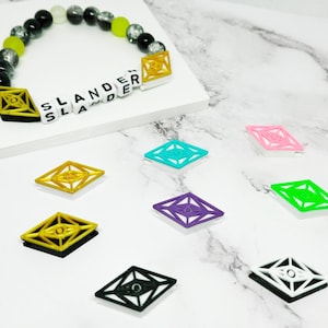 Slander Eye Kandi Beads (8/16/24/40 pcs)