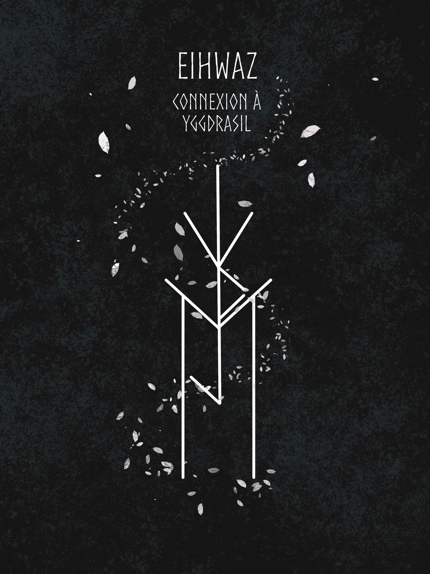 Connexion à Yggdrasil - Print Bindrunes Magie Esoterisme Nordique