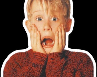 Home Alone - Kevin Christmas Vinyl Sticker