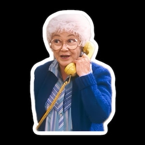Sophia - Golden Girls Vinyl Sticker