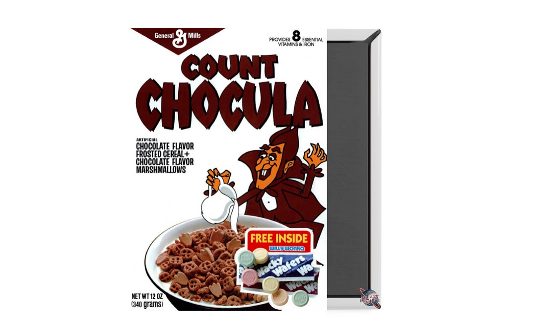Count Chocula Cereal Box Magnet - Etsy