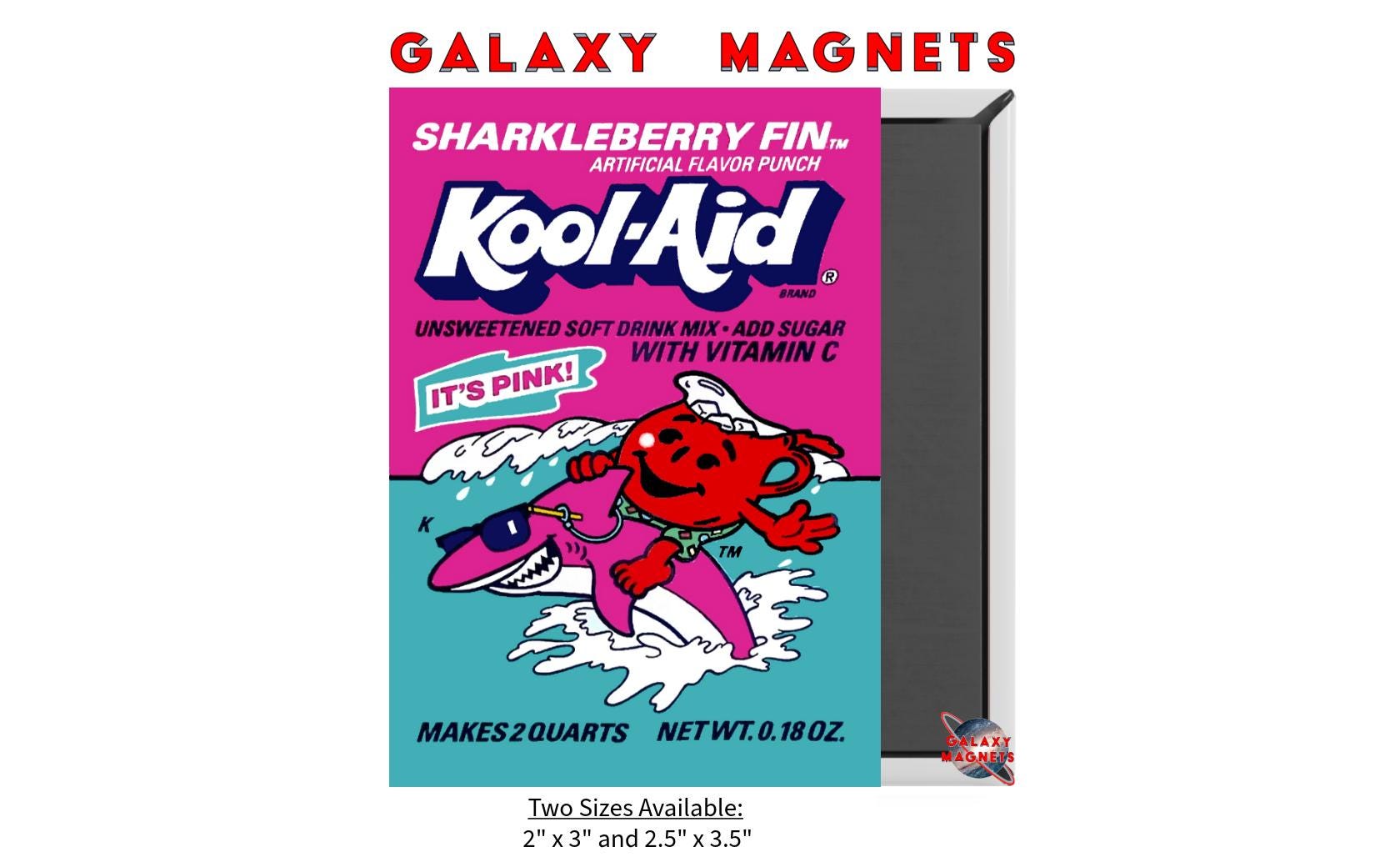 Kool-aid (sharkleberry Fin) Magnet - Etsy