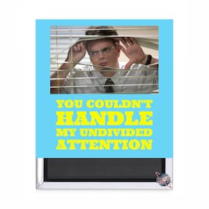You Couldn&#39;t Handle Funny Square Magnet