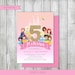 Princess Friends Birthday Invitation, Princess Birthday Party Invitation, Personalized, Printable, Digital 