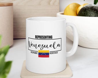 Venezuela Heritage Coffee Mug, Ceramic Mug (11oz, 15oz)