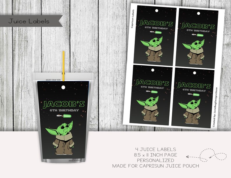 Hobby craft name labels