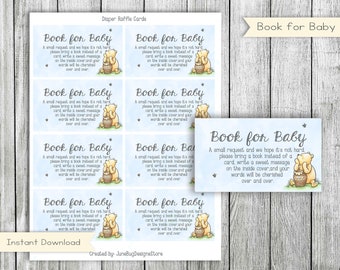 Winnie de Poeh-boek voor babyshowers (digitale download)
