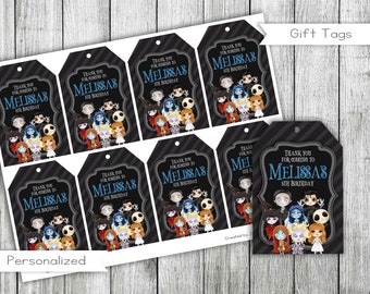 Verjaardagscadeaukaartjes Halloween-personage, gepersonaliseerd (digitaal)