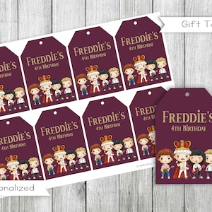 Rock N Roll Band Geburtstag Danke Tags, Rock Band Favor Tags, Rock Band Geschenk Tags, digital, personalisiert