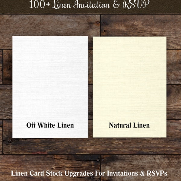 PAPER UPGRADE, Linen Wedding Invitations, Linen Wedding RSVPs. Customized Medieval, Celtic,Viking Paper Upgrade