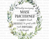 Nurse Practitioner (NP) PNG, Sublimation, Waterslide, Sticker, Digital Download, Tumbler Design