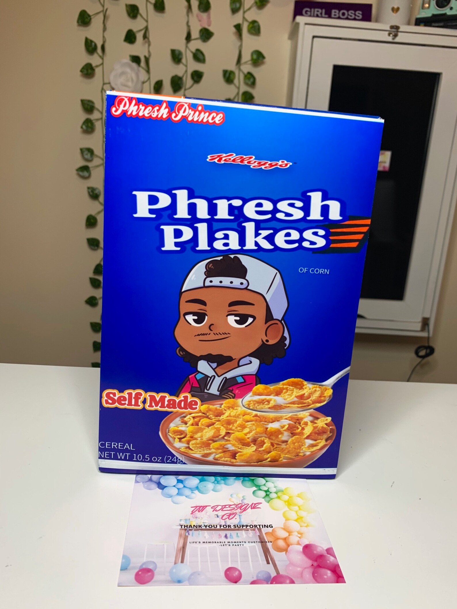 Custom Cereal Box Cereal Box Favors Personal Favors Etsy