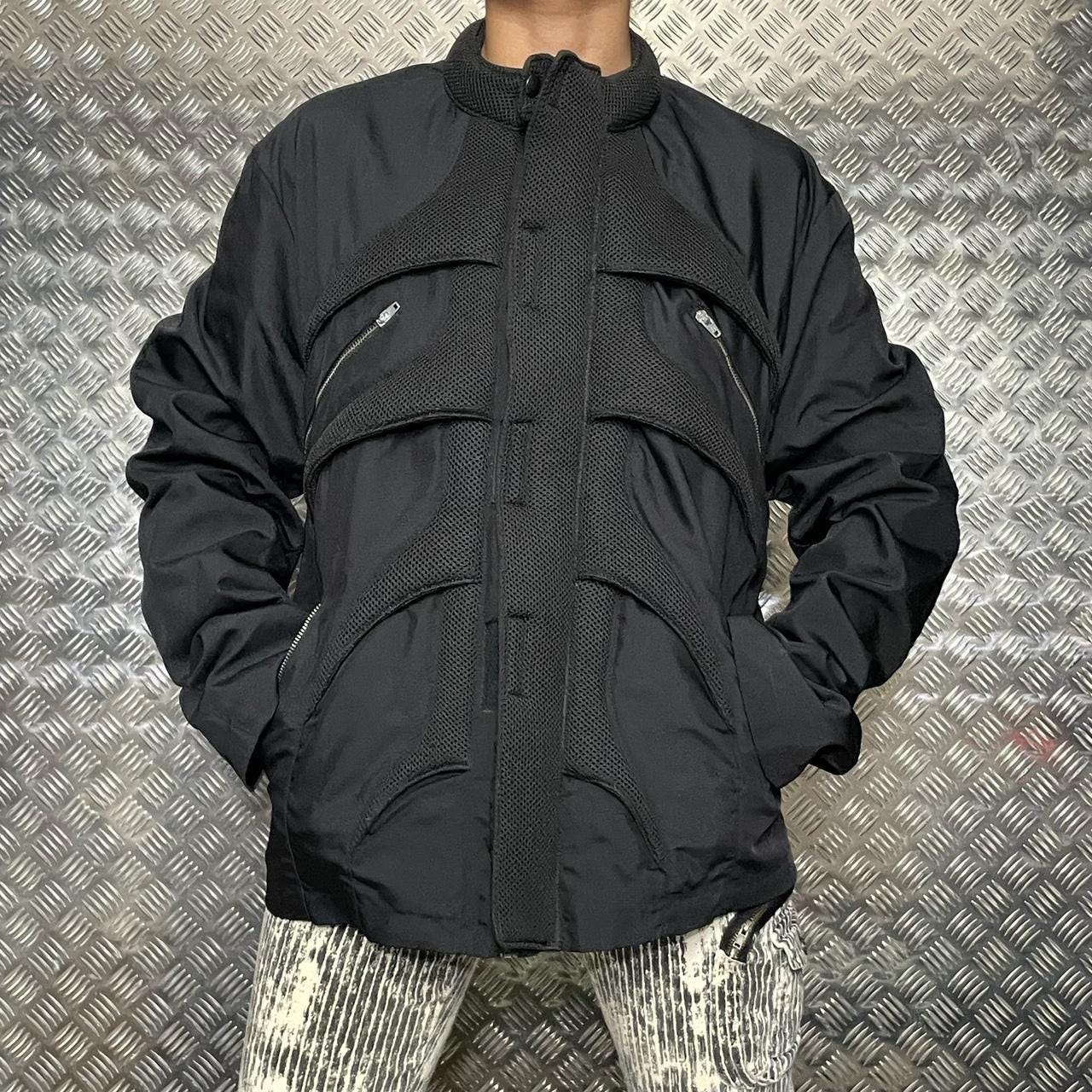N*e様 サイバードッグCYBERDOG ジップジャケット Cyberdog Alien Padded Futuristic Jacket - Etsy
