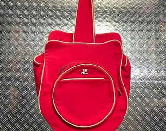 Courreges red bag