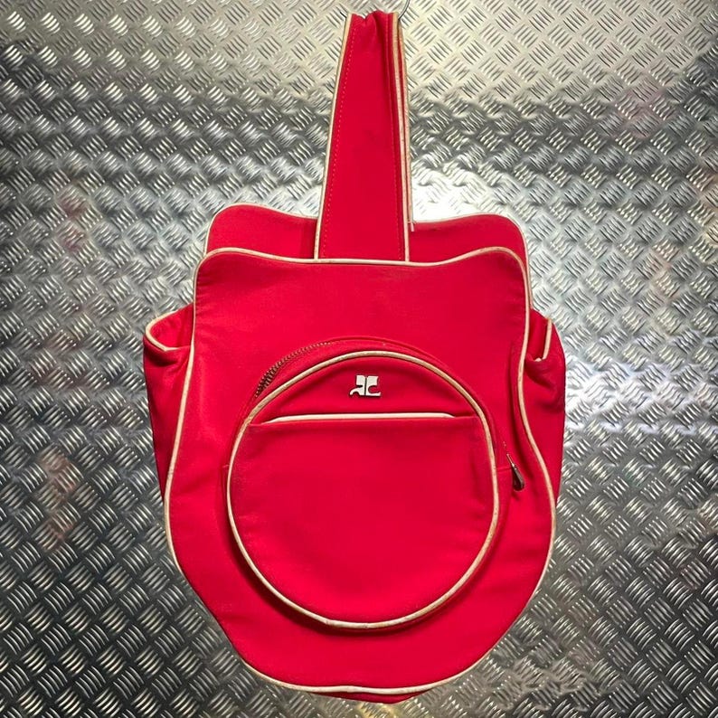 Courreges red bag image 1
