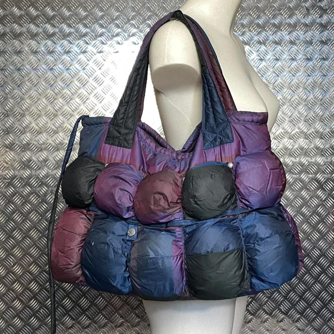 Y2k Cyber Punk Marithe Francois Girbaud Puffy Pockachu Bag in