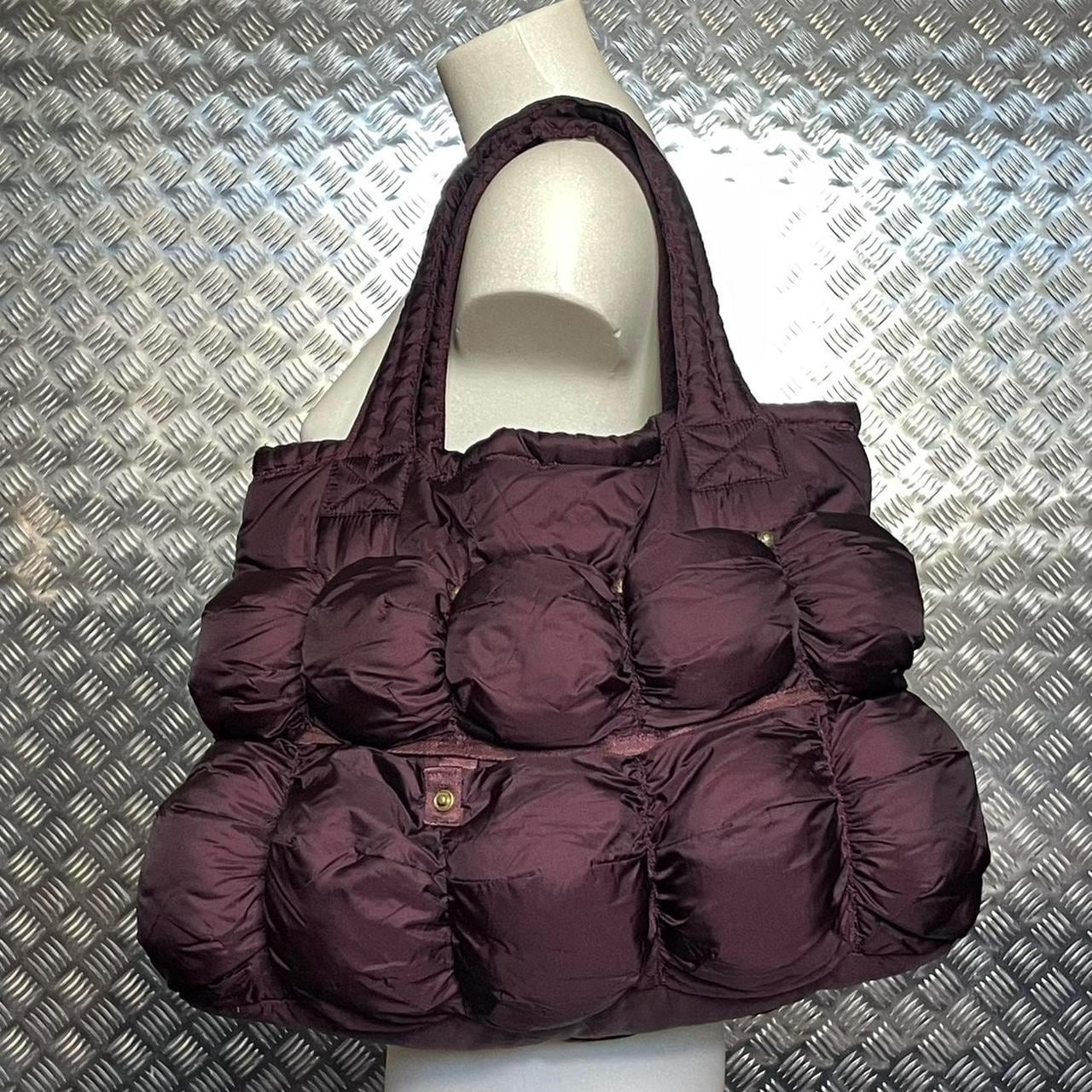 Y2k Cyber Punk Marithe Francois Girbaud Puffy Pockachu Bag in Red