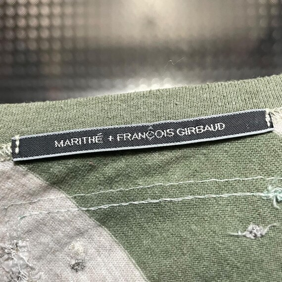 Marithé + François Girbaud Patchwork Striped Tank… - image 8