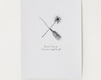 Wicked For Good Artwork Poster Broadway Decor