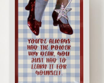Wizard of Oz Wall Art- Dorothy
