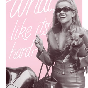 Legally Blonde Print